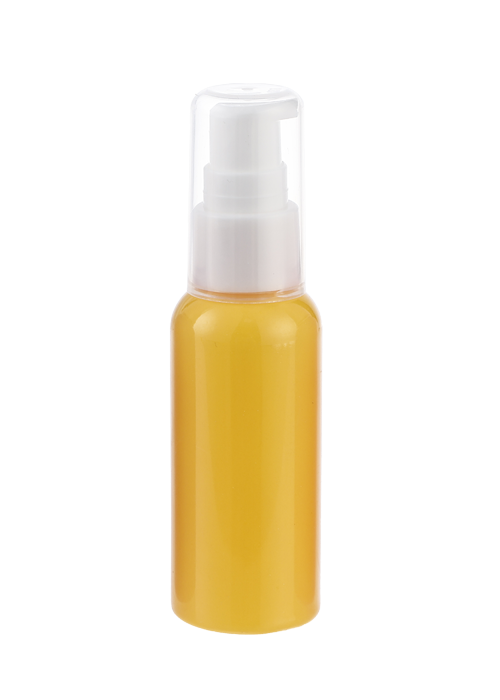 50ml PET彩实色乳液压泵瓶 消毒液易携分装瓶
