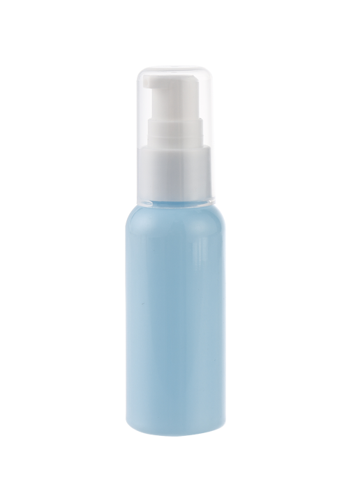 50ml 实色PET乳液压泵瓶 眼镜清洗液易携分装瓶