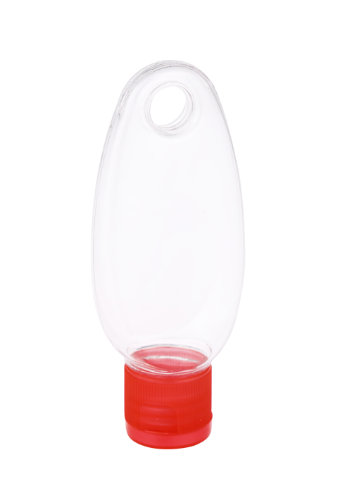 30ml PETG透明凝胶翻盖倒挂挂钩瓶