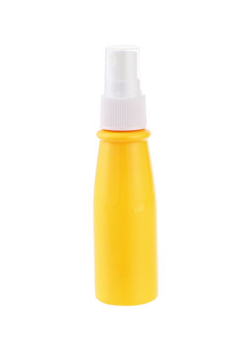60ml 实彩色PET锥形喷雾瓶 酒精消毒液分装瓶