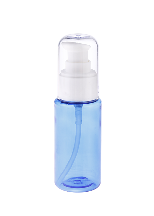60ml 彩色透明PET圆柱喷雾瓶