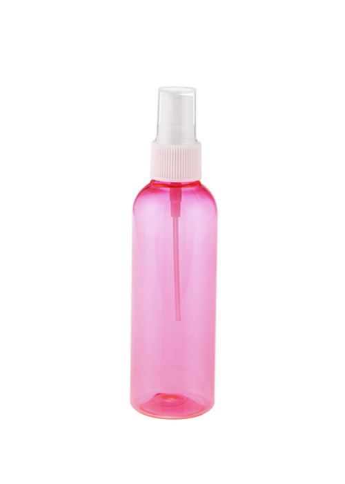 100-200ml 粉色透明PET喷雾瓶 消毒清洗液分装瓶