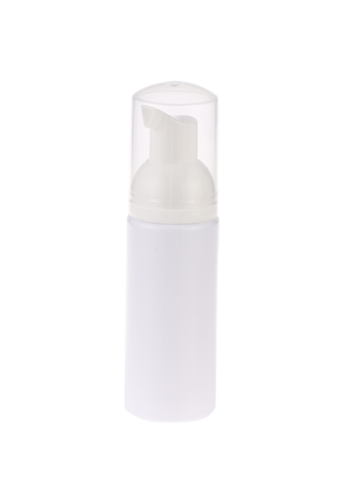 60-150ml 白色圆柱大罩PET泡沫压泵瓶 酒精消毒杀菌瓶