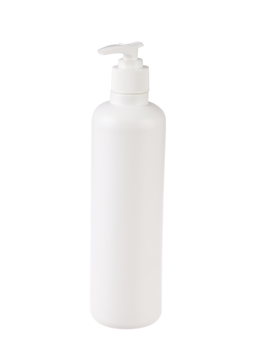 500ml PE凝胶乳液压泵瓶 沐浴露洗发水圆瓶