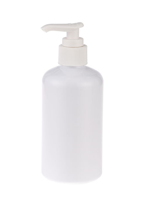 300ml 白色PE乳液压泵瓶