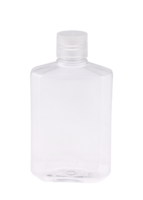 250ml PET透明翻盖八角瓶
