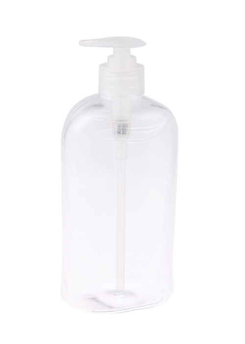 500ml PET透明凝胶乳液压泵瓶 免洗洗手液瓶 消毒杀菌瓶